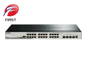 Commutateur intelligent géré Gigabit 28 <span class=keywords><strong>ports</strong></span> DGS-1510-28X avec 4 <span class=keywords><strong>ports</strong></span> SFP+ 10G pour réseau <span class=keywords><strong>d</strong></span>'entreprise - Product Image 3