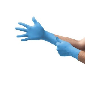 Blue nitrile gloves powder free gloves nitrile grip disposable glove nitrile - Product Image 4