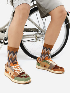 Giày cổ thấp nguyên bản nguyên chất-Móc ngược UNC màu xanh/gấu trúc, giày thể thao bóng rổ thường ngày cho nam nữ - Product Image 3