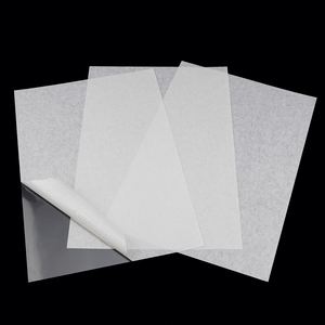Papel Adhesivo Transparente para Impresión de Inyección de Tinta FX, 8.5x11 A4, Papel de Arroz Washi, con Respaldo de Plástico Transparente para Impresora - Product Image 3