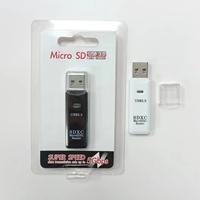 Caméra directe d'usine TF SD 2-en-1 lecteur de carte USB 3.0 haute vitesse