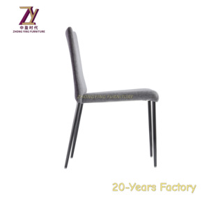 Meubles de salle à manger modernes de style nordique chaise de salle à manger de restaurant de loisirs simple - Product Image 4