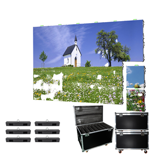 Pantalla LED de Video para Exteriores, de Aluminio Fundido a Presión, a Todo Color, 500x1000mm, Tamaños Personalizados para Instalación Fija y Uso en Centros Comerciales - Product Image 1