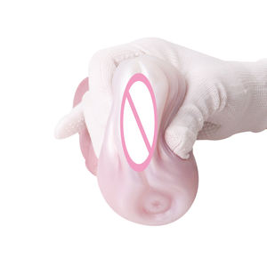 GEEBA新款逼真龙手淫男硅胶柔软逼真阴道紧身阴部性工具女性性感玩具 - Product Image 4