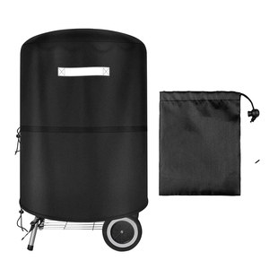 Housse de protection <span class=keywords><strong>ronde</strong></span> imperméable pour <span class=keywords><strong>barbecue</strong></span> au charbon de bois avec cordon de serrage et boucle de rangement, pour <span class=keywords><strong>barbecue</strong></span> extérieur <span class=keywords><strong>Weber</strong></span> Master - Product Image 1