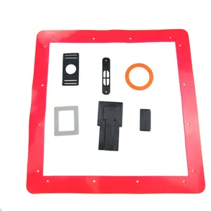 Customized Shape Rectangular Round Rubber Moled Seal Gasket, EPDM NBR Rubber Gasket, Food Grade Silicone Gasket