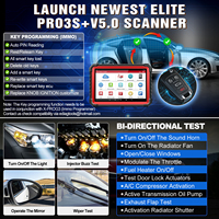 LAUNCH X431 PRO3S + V5.0 Control bidireccional coche OBD OBD2 escáner profesional Función de Sistema completo herramientas de diagnóstico automático