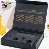 Emballage de boîte magnétique douce au toucher de taille personnalisée Boîte cadeau magnétique de luxe