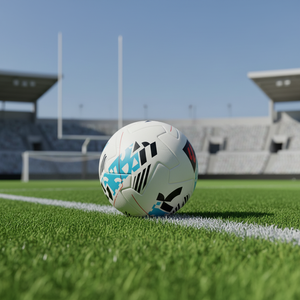 Ballon de football professionnel de haute qualité avec logo personnalisé, <span class=keywords><strong>32</strong></span> panneaux, haute rétention d'air, matériau PU/PVC, vessie en caoutchouc, taille officielle - Product Image 4