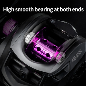 <span class=keywords><strong>Moulinet</strong></span> de pêche LINNHUE Baitcasting AM2000, rapport de transmission 7.2:1, résistance maximale 8KG, aimant néodyme N42, <span class=keywords><strong>moulinet</strong></span> pour eau salée, pêche Pesca - Product Image 6