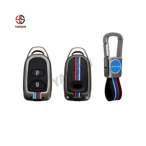 Funda de cadena <span class=keywords><strong>para</strong></span> mando a distancia de coche de aleación de Zinc, carcasa completa <span class=keywords><strong>para</strong></span> <span class=keywords><strong>Hyundai</strong></span> Elantra Sonata <span class=keywords><strong>Tucson</strong></span> <span class=keywords><strong>2005</strong></span> 2006, <span class=keywords><strong>accesorios</strong></span> <span class=keywords><strong>para</strong></span> llavero de Santa FE - Product Image 1
