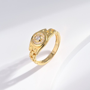 wholesale plata 925 sterling silver geometric wedding <b>ring</b> fashion designer geometric ladies natural stone zircon <b>finger</b> <b>rings</b> - Product Image 3