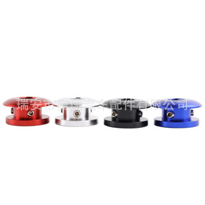 Pommeau de levier de vitesse en alliage d'aluminium, 34.3mm, rouge, pour la modification et l'amélioration de la voiture - Product Image 2