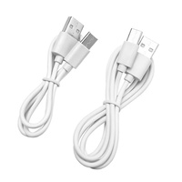 Cable USB Tipo-C a USB 2.0 de Carga Rápida para Europa, 6A, Cobre Puro con Revestimiento de PVC para Teléfono y Computadora