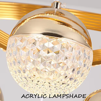 Lustre en cristal de luxe, fabrication directe d'usine, luminaire suspendu, trois couleurs, télécommande, LED à intensité variable, salle à manger, salon, décoration intérieure