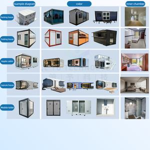 Casa Contenedor Prefabricada de Lujo ODM/OEM de 20 pies y 40 pies, Edificio Modular Impermeable e Ignífugo para Resort, Casa de Vacaciones, <span class=keywords><strong>Tienda</strong></span> Comercial - Product Image 6