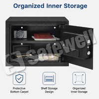 Caja Fuerte Digital de Acero Resistente Safewell, Caja Fuerte Electrónica para el Hogar, Hotel, Efectivo, Joyas, Protección de Documentos