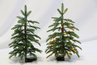 90CM 2PCS-Set Stehende Basis Künstliche PVC Zeder Weihnachts baum Custom ized Mini Snowy Home Decoration