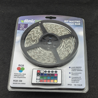 Bande LED 5 mètres SMD 5050 avec alimentation 12V/24V, emballage blister, pour décoration intérieure – Meilleures ventes sur Amazon