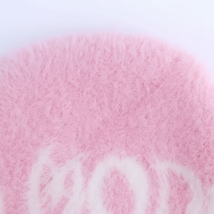 หมวกบีนนี่ฤดูหนาวสำหรับผู้ชายและผู้หญิงหมวกแบบถักมีรูระบายความร้อน - Product Image 2