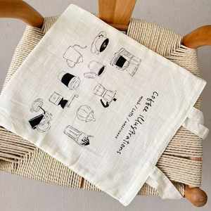 Bolsa <span class=keywords><strong>de</strong></span> Compras <span class=keywords><strong>de</strong></span> <span class=keywords><strong>Tela</strong></span> <span class=keywords><strong>de</strong></span> Lino y Algodón Natural, Impresa, Ligera, Creativa, Cultural, Ecológica, <span class=keywords><strong>de</strong></span> Primera Calidad - Product Image 3