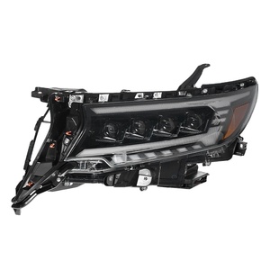 Conjunto de Faros Delanteros Modificados para Lc150 18-22, Luz Diurna LED, Señal de Giro Dinámica, Lente de 12V, Luz Diurna LED Mejorada - Product Image 2