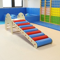 Jouet d'équilibre pour enfant, terrain de jeux d'intérieur souple, équipement d'entraînement sensoriel, curseur à roulettes