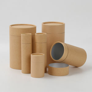 Lata de Papel Compuesto Hermética, Portátil, Impermeable, de Alta Gama, Papel Kraft, Soporte OEM/ODM, Color Personalizado, Alta Calidad - Product Image 6