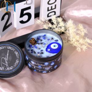 ชุดเทียนขี้ผึ้งถั่วเหลืองธรรมชาติกลิ่นหอมแบบปรับแต่งได้ชุดเทียนรักษาวิญญาณที่ชั่วร้าย - Product Image 1