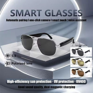 Gafas Inteligentes Deportivas GS02 para Hombre, con Asistente de Llamadas de Voz, Resistentes al Agua IPX5, Gafas de Sol Inteligentes con Bluetooth para Exteriores - Product Image 2
