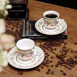 Tazas de Café Árabes de Lujo para Exportación con Platos, Tazas Pequeñas Mini Espresso con Diseño de Bestias de la Selva, Tazas y Platos de Cerámica - Product Image 6