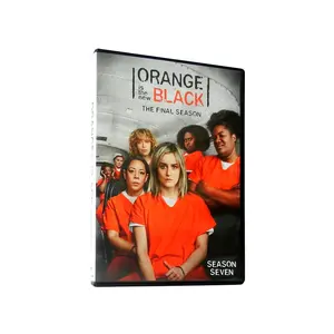 Orange Is the New Black Season 7 4disc Buy NEW china free shipping factory DVD BOXED SETS MOVIE Film Disk Duplication Printing