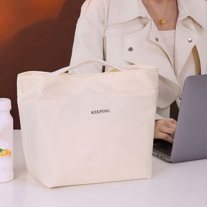 Sac à lunch portable avec fermeture éclair, léger, imperméable, en aluminium, pour les employés de bureau et les étudiants - Product Image 3