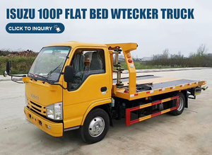 Isuzu 3T Flatbed Tow Truck 4X2 Diesel Manual Euro 5 New Recovery Vehicle - Product Image 4
