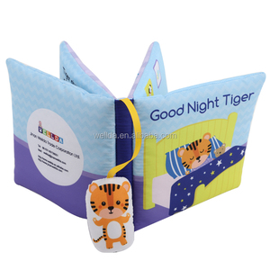 <span class=keywords><strong>Libro</strong></span> Sensoriale 3D per Bambini 100% Ecologico ODM con Giocattolo Tigre Appeso per Neonati e Bambini Piccoli - Product Image 3