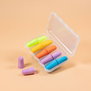 سدادات أذن من الفوم الصناعي عالية الجودة سدادات أذن آمنة للنوم سدادات أذن عازلة للصوت سدادات أذن لحماية السمع - Product Image 4