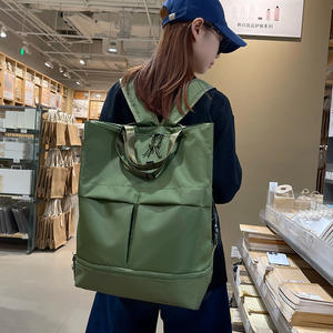 Sac à dos personnalisé de haute qualité en usine avec logo personnalisé épaule en nylon étanche conception simple USB voyage d'affaires pour ordinateur portable sac à dos roulé - Product Image 6