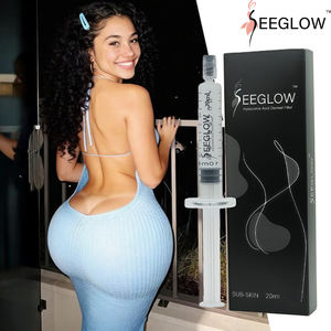 Wholesale 20ml SEEGLOW <strong>Hyaluronic</strong> <strong>Acid</strong> Anti-Aging Dermal Filler Factory Direct <strong>Price</strong> <strong>Injectable</strong> Gel Breast Butt Hip Enhancement - Product Image 1
