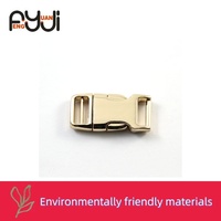 Petite boucle de ceinture réglable en métal allié de 10 mm pour collier d'animal de compagnie, sacs, vêtements, décoration