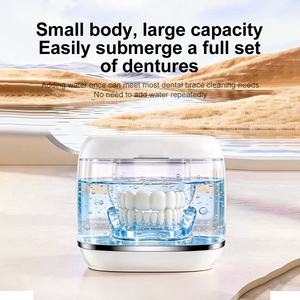 <span class=keywords><strong>Nettoyeur</strong></span> ultrasonique UV pour bijoux, montres, prothèses dentaires, aligneurs, gouttières et protège-dents - Product Image 3