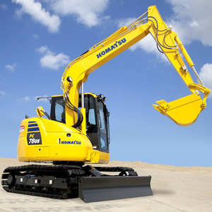 ใช้ญี่ปุ่นเดิม<span class=keywords><strong>7ton</strong></span> Komatsu PC78US รถขุด PC 30 40 55 60 70 78 90 110 120 130 200 220 300รถขุดตีนตะขาบไฮดรอลิก - Product Image 2