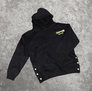 Sudadera con Capucha de Felpa para Hombre, Estilo Urbano Personalizado, Bordada, 100% Algodón, Lavada, con Letras, Talla Grande, para Invierno - Product Image 2