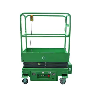 Low-level Access Man Lift On Sensitive Flooring Productive Lift Machine 3m 4m 6m Excellent Mobile Lift Tools