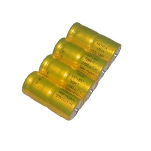France <span class=keywords><strong>NOVEA</strong></span> 50V 2200UF C033 18x40MM Axial Gold Fever Filter Condensateur électrolytique aluminium - Product Image 1