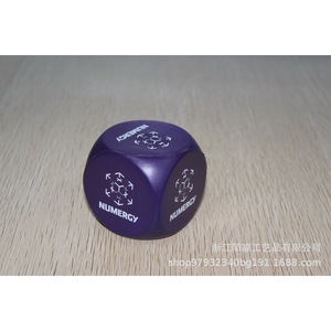 Pu Foam Dice Shape High <b>Rebound</b> Fidget Toy For Stress Relief 8 To 13 Years Unisex - Product Image 3
