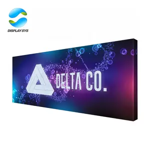 China Factory Seller 10x10 Trade Show Expo Portable Adjustable Stands Backdrop Display Banners With Logo And Stand