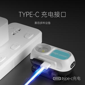 Linterna frontal ajustable, luz LED recargable de 2000 MAh para pesca al aire libre, trabajo de emergencia - Product Image 2