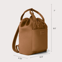 Sac à dos unisexe en néoprène de haute qualité, confortable, pour étudiants, sport, livres, ordinateur portable, école, avec fermeture à cordon personnalisée