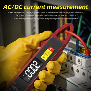 Pinza Amperimétrica Digital UX2 Mini TRMS AC/DC de 6000 Dígitos y 200A para Uso Profesional - Product Image 4