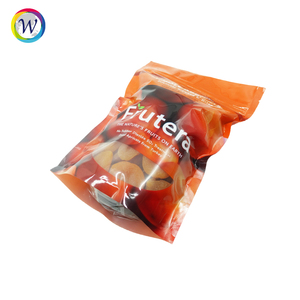Sac d'emballage alimentaire sec avec fenêtre transparente, personnalisé, refermable, résistant à l'humidité, brillant, pour en-cas et noix - Product Image 4